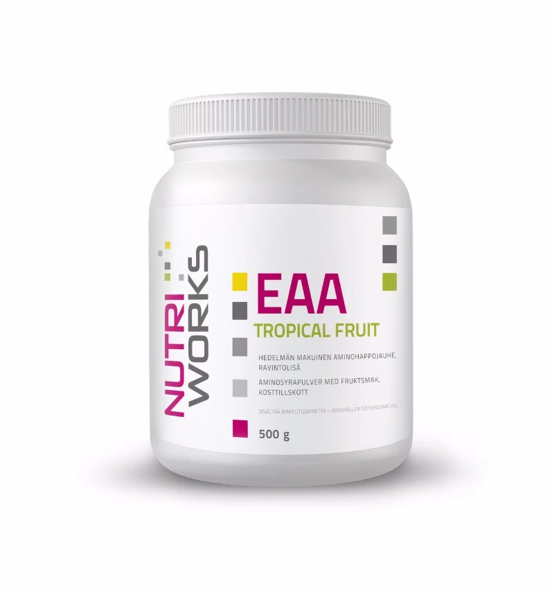 EAA 500g, tropisk frukt, stevia