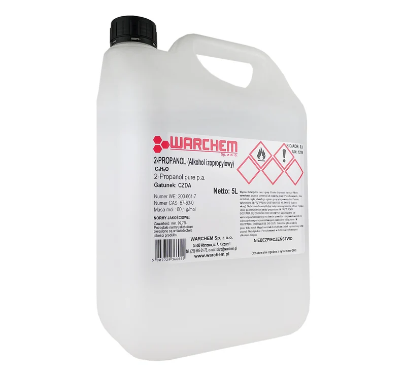 ISOPROPANOL (2-PROPANOL) - CZDA 5L WARCHEM