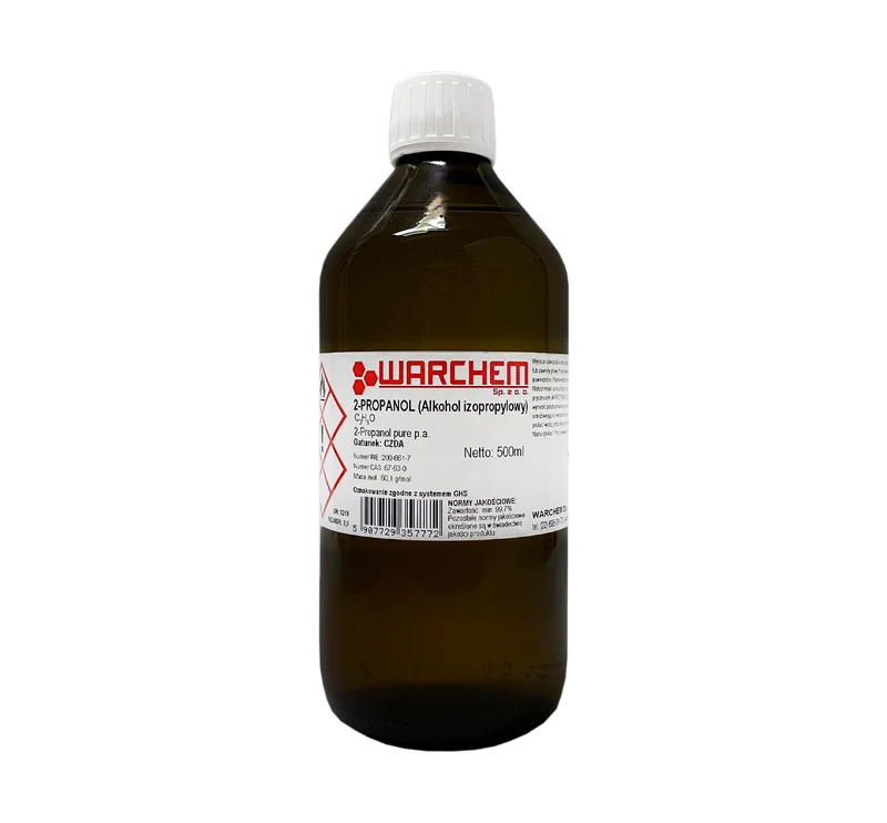 IZOPROPANOL (2-PROPANOL) - CZDA 500ml WARCHEM