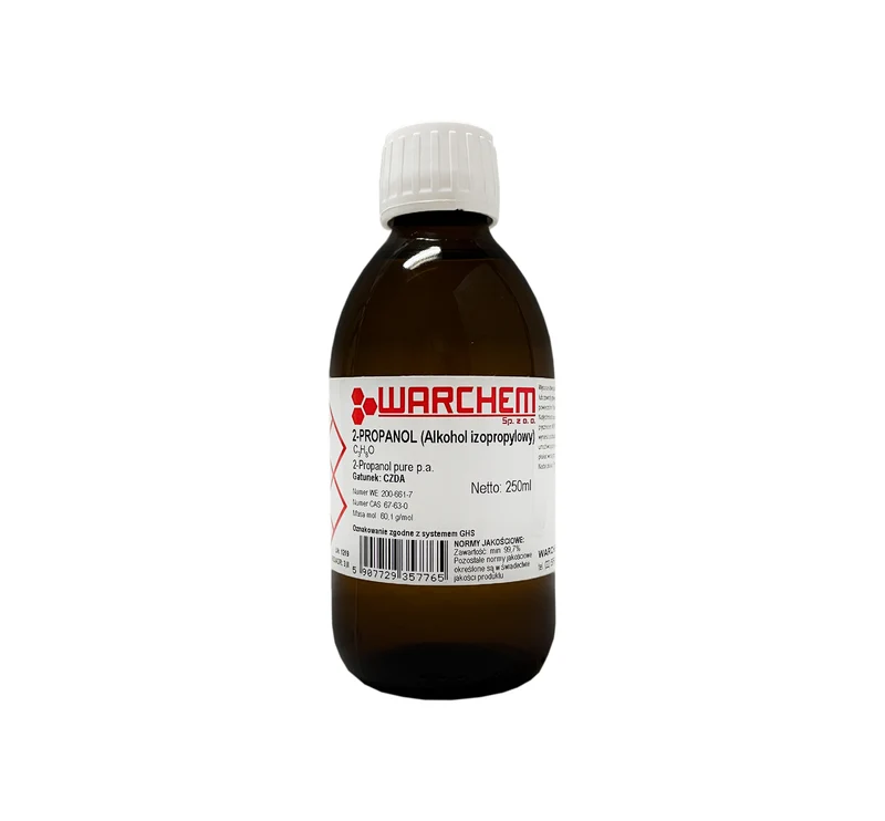IZOPROPANOL (2-PROPANOL) - CZDA 250ml WARCHEM