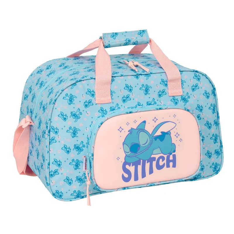 Urheilukassi Lilo & Stitch Ohana Vaaleansininen 40 x 24 x 23 cm