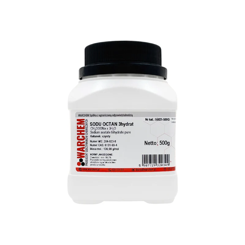 Natriumacetat 3-hydrat - rein 500g WARCHEM