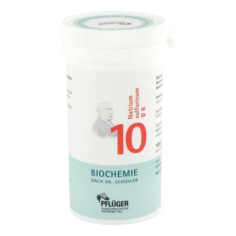 Pflüger No 10 Natrium Sulfur D6 400tbl.