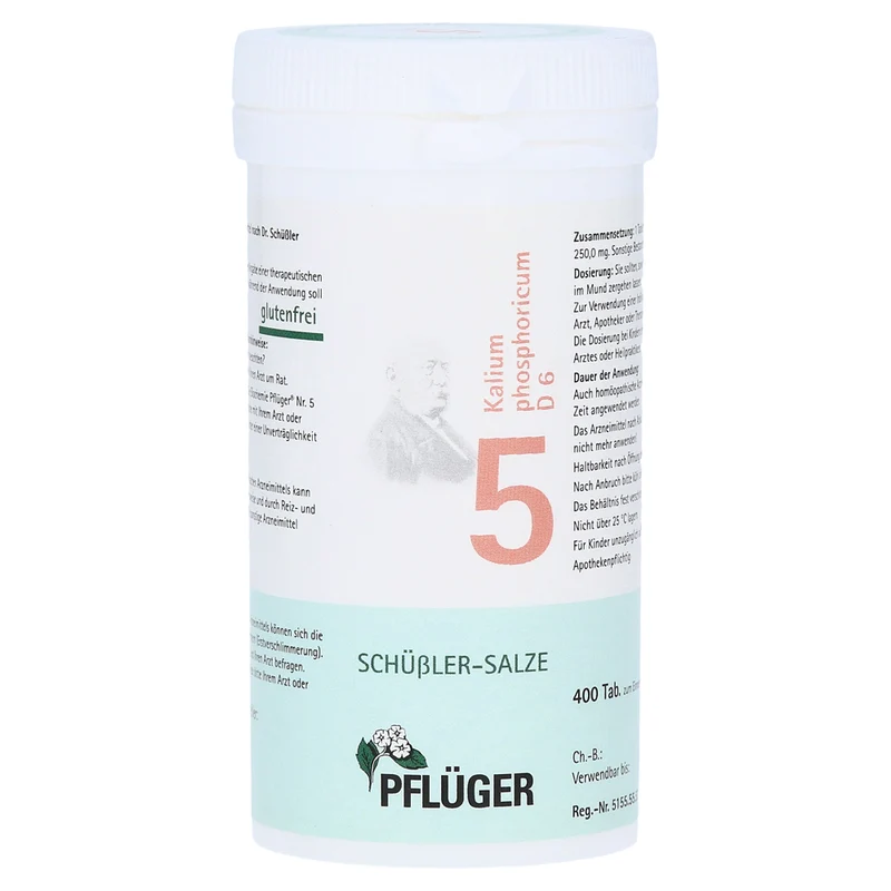 Pflüger No 5 Kalium Phosphor D6 400tbl.
