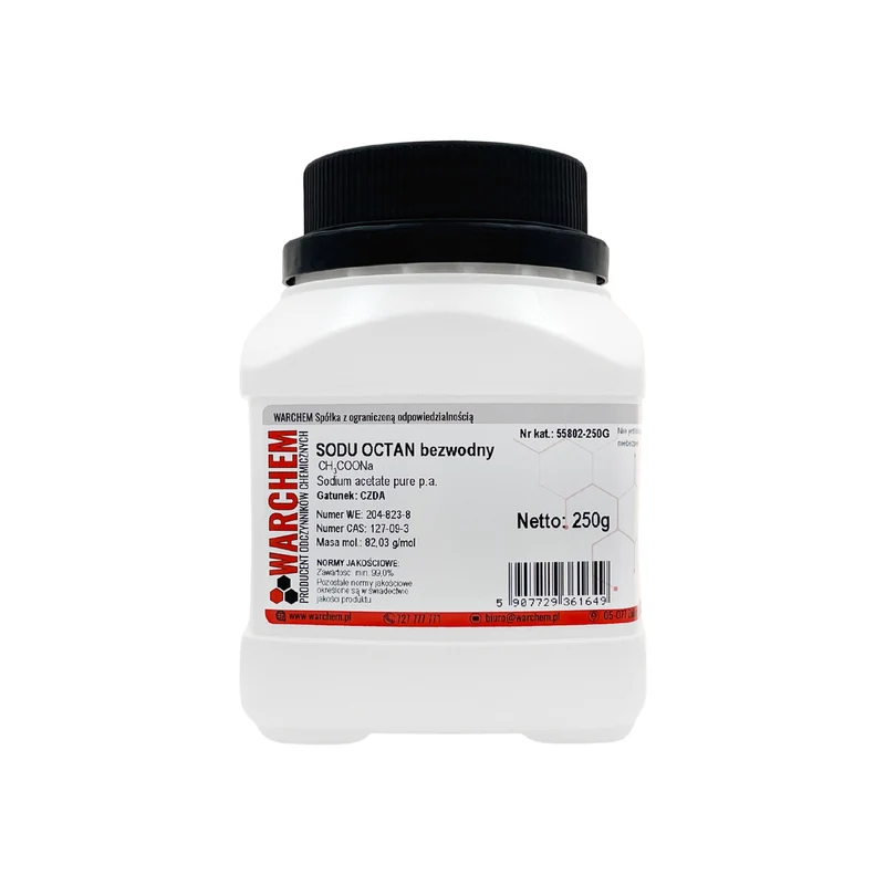 Natriumacetat, wasserfrei - CZDA 250g WARCHEM
