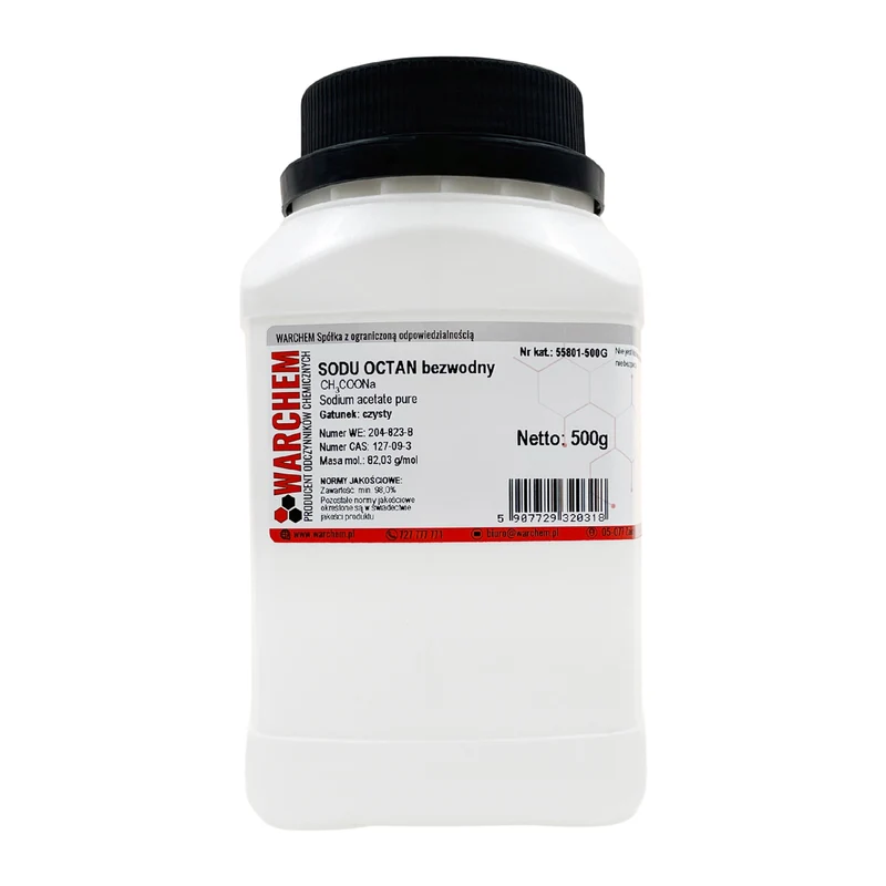 SODIUM ACETATE wasserfrei - rein 500g WARCHEM