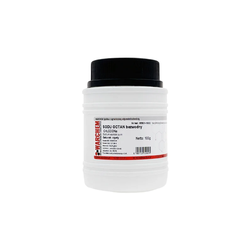 SODIUM ACETATE wasserfrei - rein 100g WARCHEM