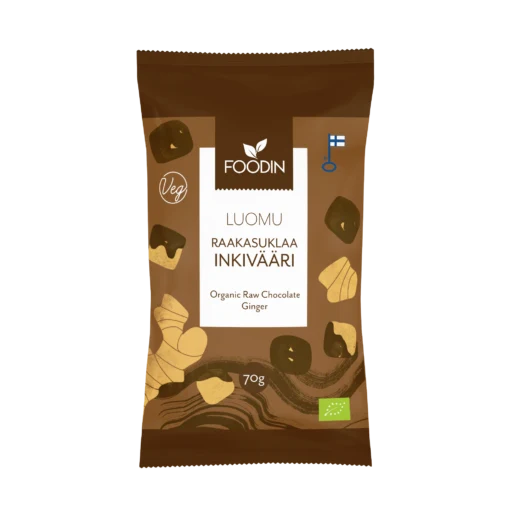 Foodin - Raakasuklaainkivääri, (L) 70g