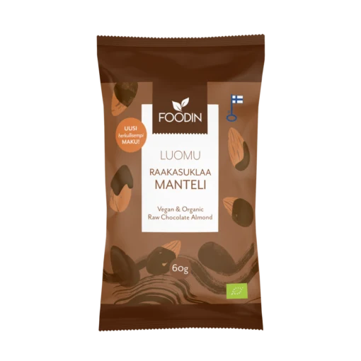 Foodin - Raakasuklaamanteli, (L) 60g