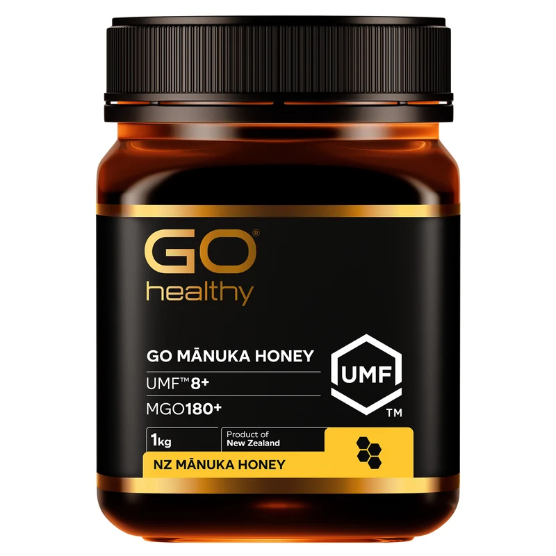 GO Healthy GO NZ Manuka Honey UMF 8+ (MGO 185+) 1kg