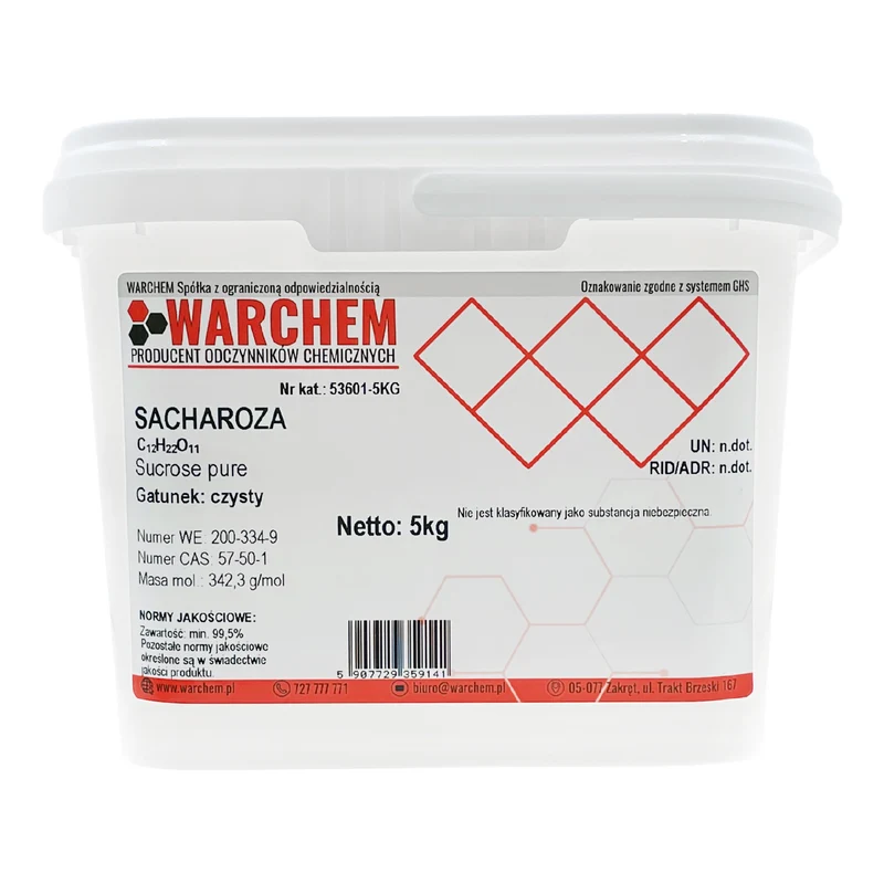 SACCHAROSE - rein 5kg WARCHEM