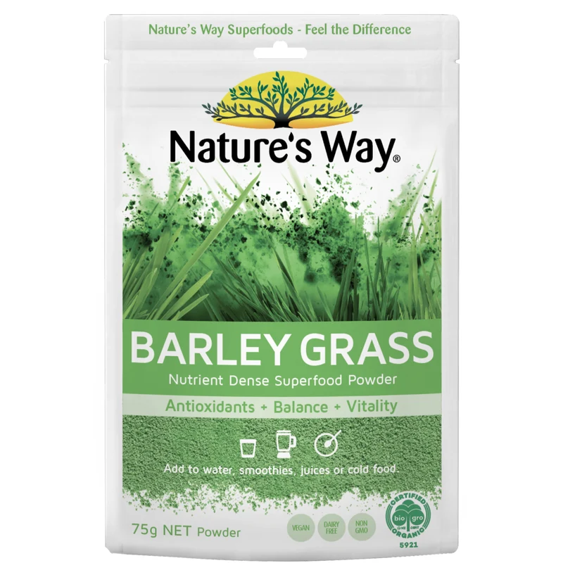 NATURES WAY Barley Grass SF Pwd 75g