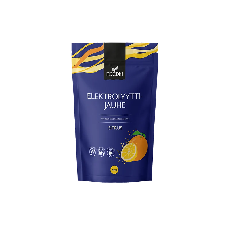 Foodin - Elektrolyyttijauhe Sitrus 240g