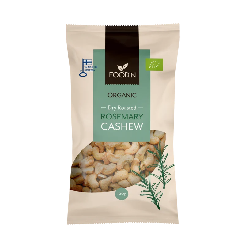 Foodin - Rosmariini Cashew (L) 120g