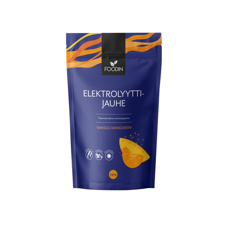 Foodin - Elektrolyyttijauhe Mango 240g