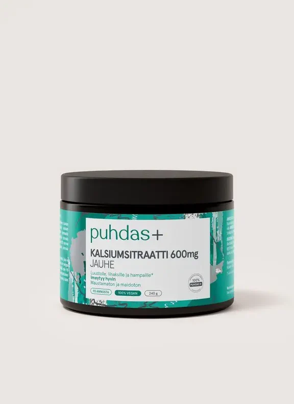 puhdas+ Kalsiumsitraatti 600mg