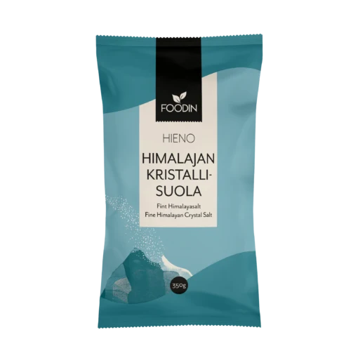 Foodin - Himalajan kristallisuola, hieno 350g