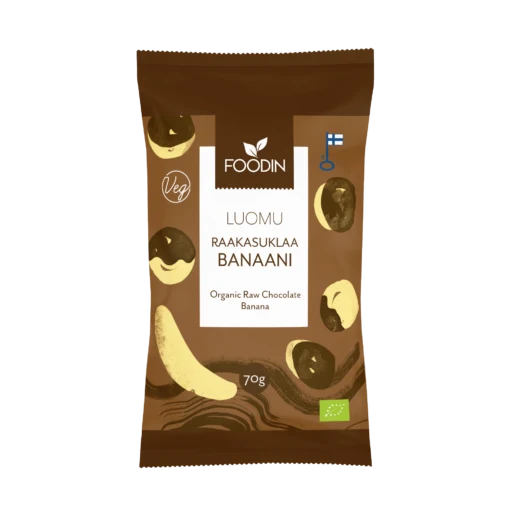 Foodin - Rawchokladbanan, (L) 70g