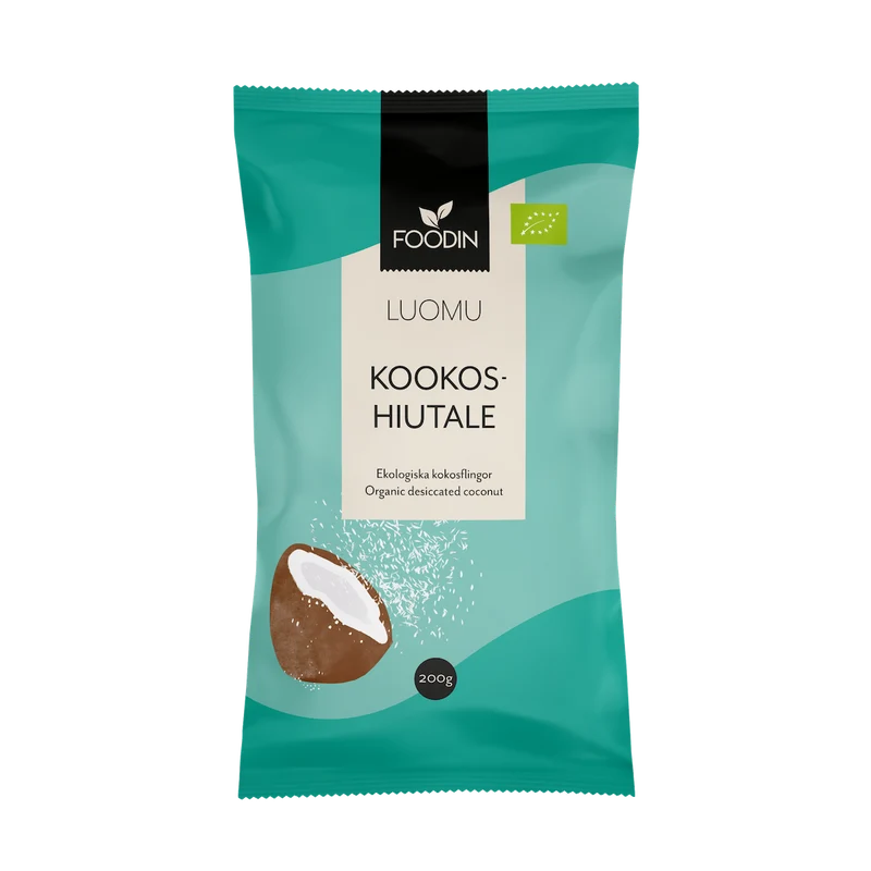 Foodin - Kokosflingor (L,RK) 200g