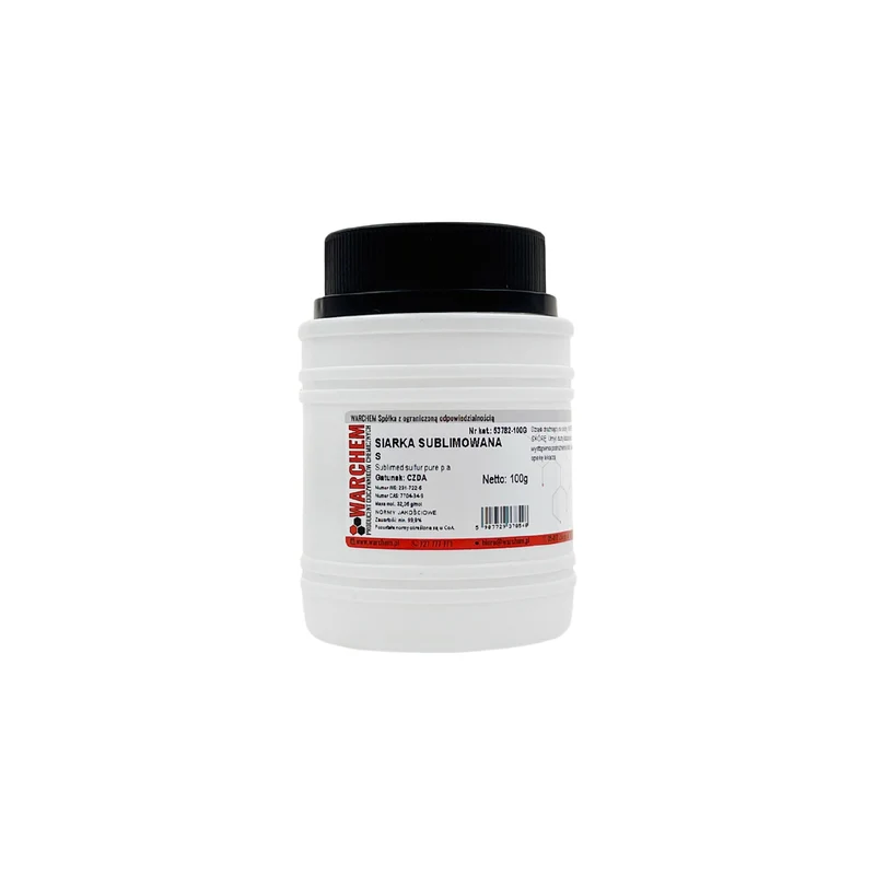 SUBLIMED SULPHUR - CZDA 100g WARCHEM