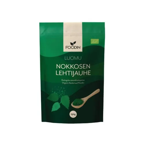 Foodin - Nässelbladspulver 150g