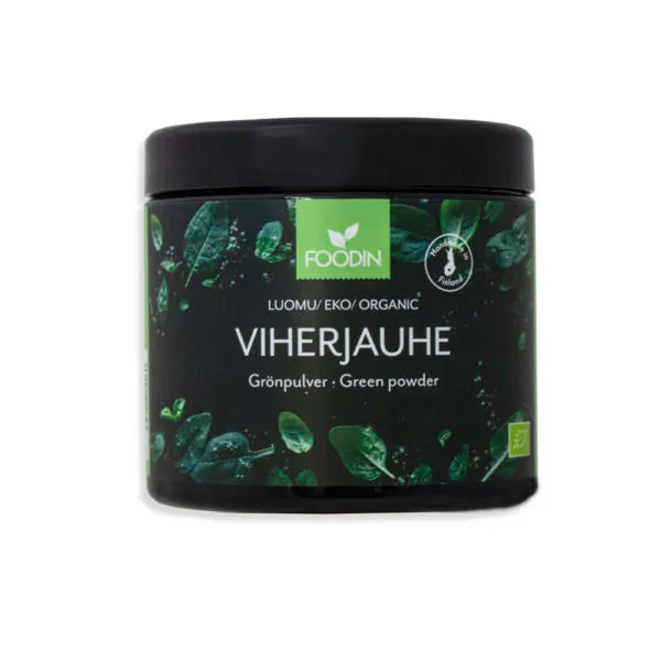 Foodin - Viherjauhe Original, luomu, 200