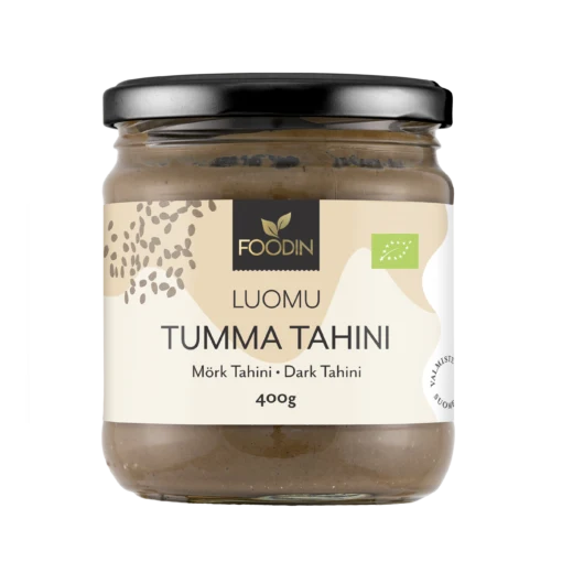 Foodin - Tahini mörk (L) 400g