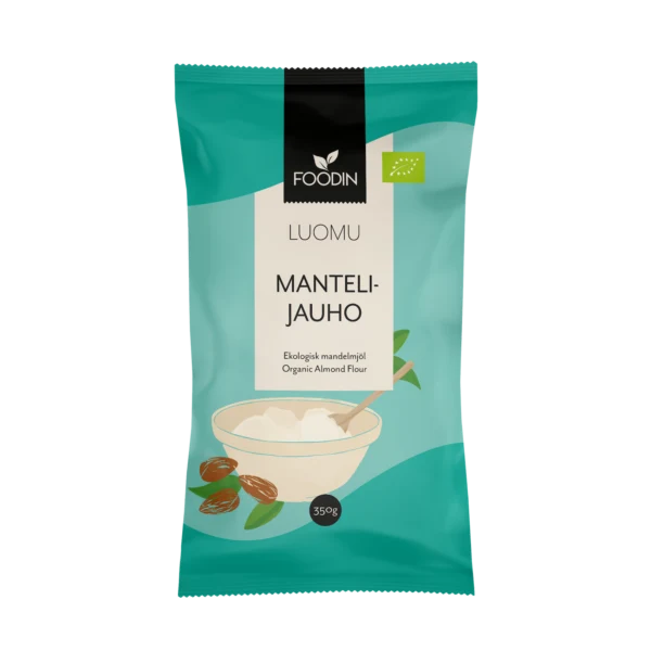 Foodin - Mandelmjöl, ekologisk, 350 g
