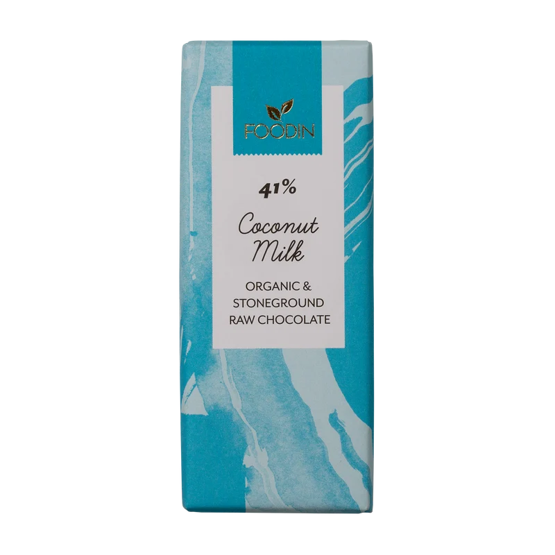 Foodin - Raakasuklaa, luomu, 41% Coconut