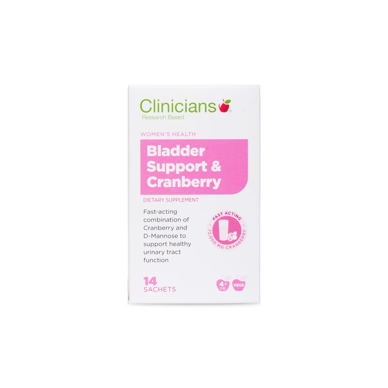 Clinicians Bladder Support W/Cran 2g Sachet 14