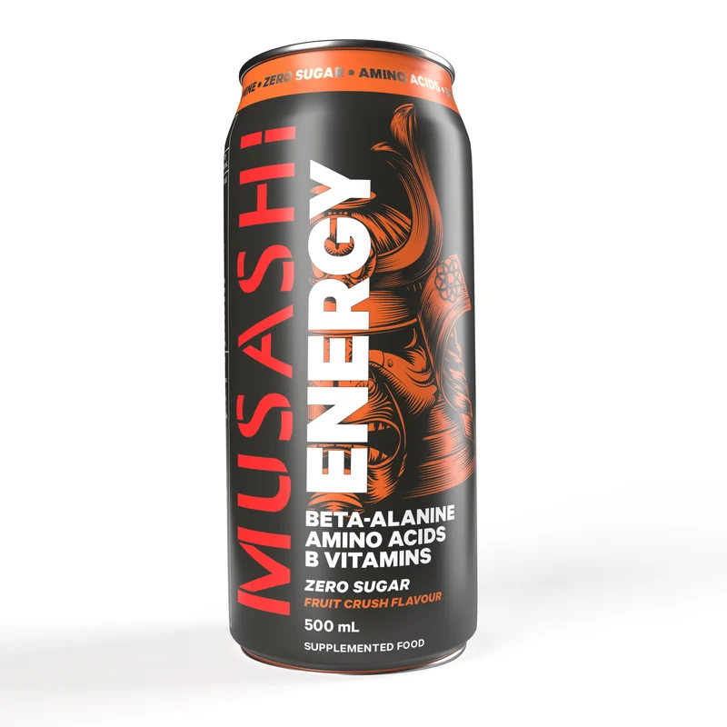 Musashi Energy Drink Fruit Crush 500 mL