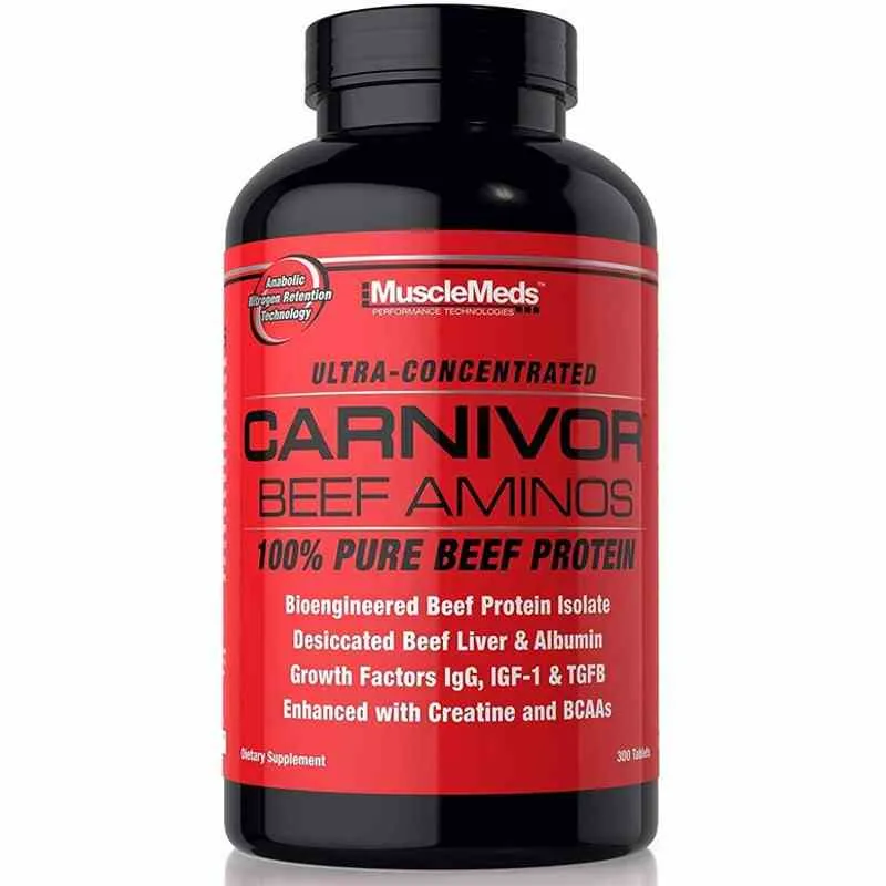MuscleMeds Carnivor Rindfleisch Aminos 300 Tabletten