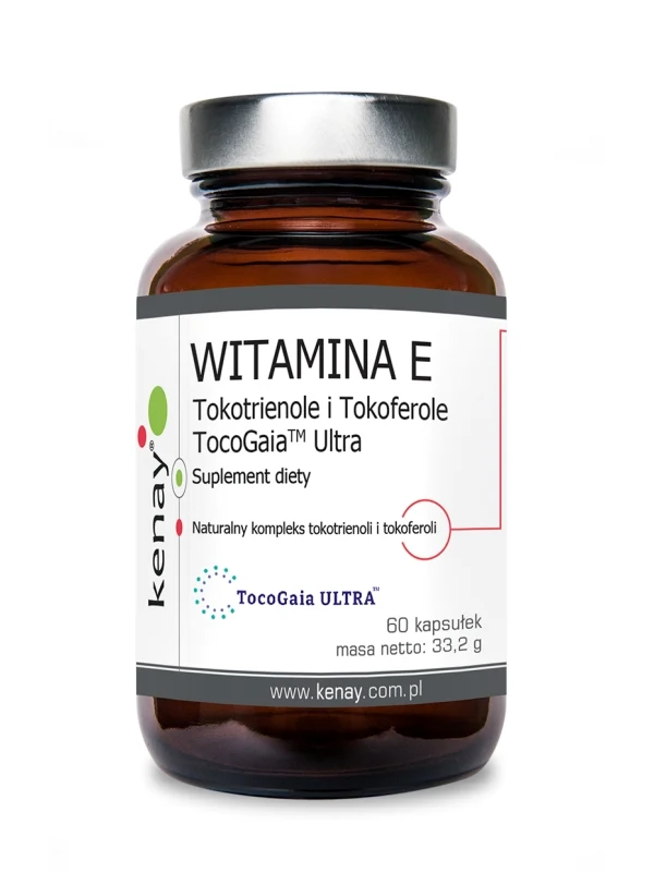 Kenay Vitamin E (Tocopherole und Tocotrienole) TocoGaia™ Ultra 60 Kapseln