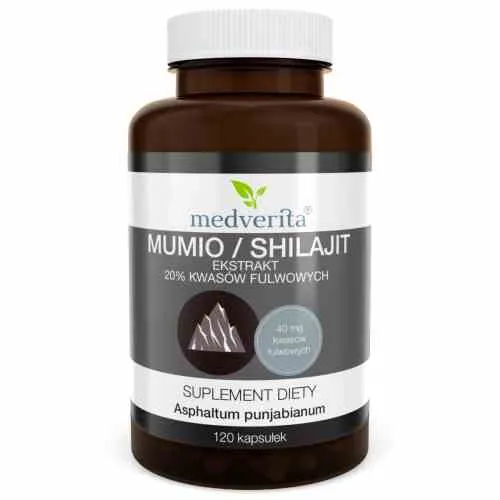 Medverita Mumio/Shilajit 120 Kapseln