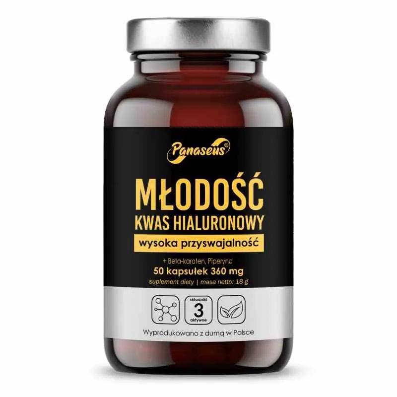 Panaseus Jugend Hyaluronsäure 50 Kapseln