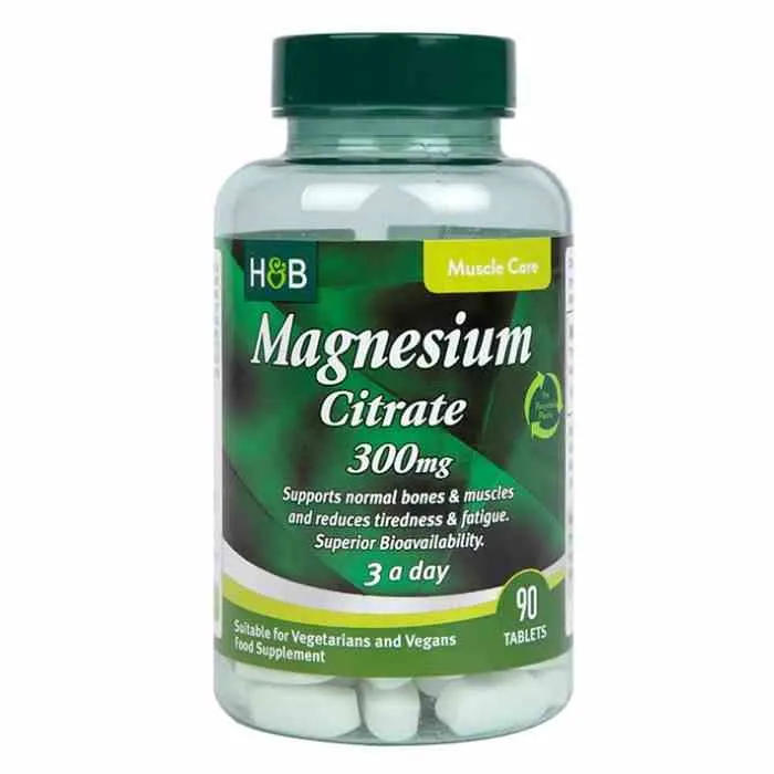 Holland & Barrett Magnesiumcitrat 300mg 90 Tabletten
