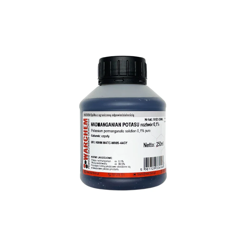 POTASSIUM NADMANGANATE Lösung 0,1% 250ml WARCHEM