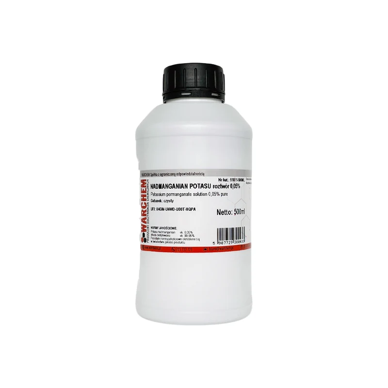 POTASSIUM NADMANGANATE Lösung 0,05% 500ml WARCHEM