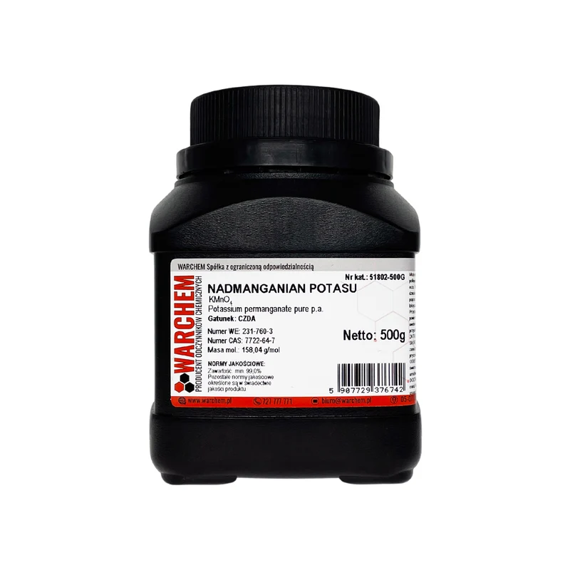POTASSIUM NADMANGANATE - CZDA 500g WARCHEM
