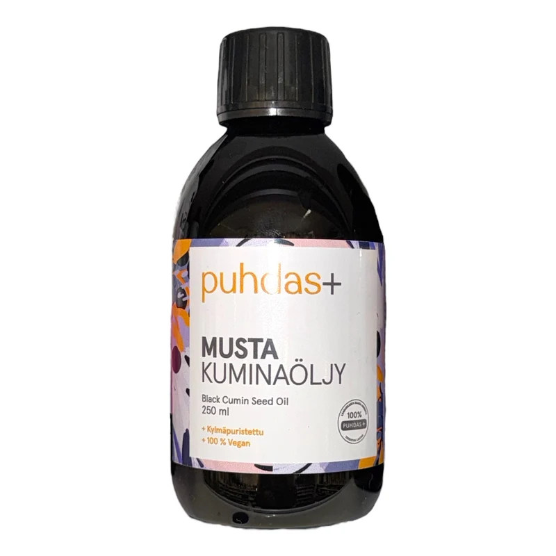 puhdas+ Svartkumminfröolja 250 ml