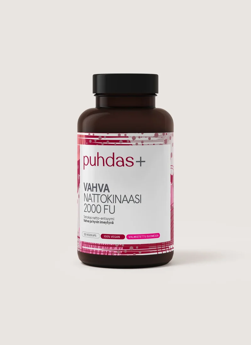 puhdas+ Vahva Nattokinaasi 2000CFU 120kp