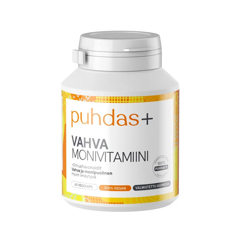 puhdas+ Stark Multivitamin 60 kapslar