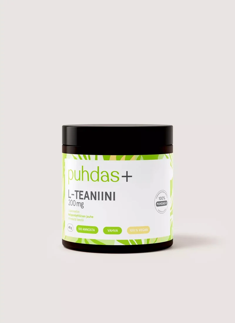 puhdas+ L-Teaniini 200mg 40g