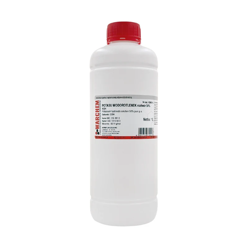 POTASSIUM HYDROXIDE 50% Lösung - CZDA 1L WARCHEM