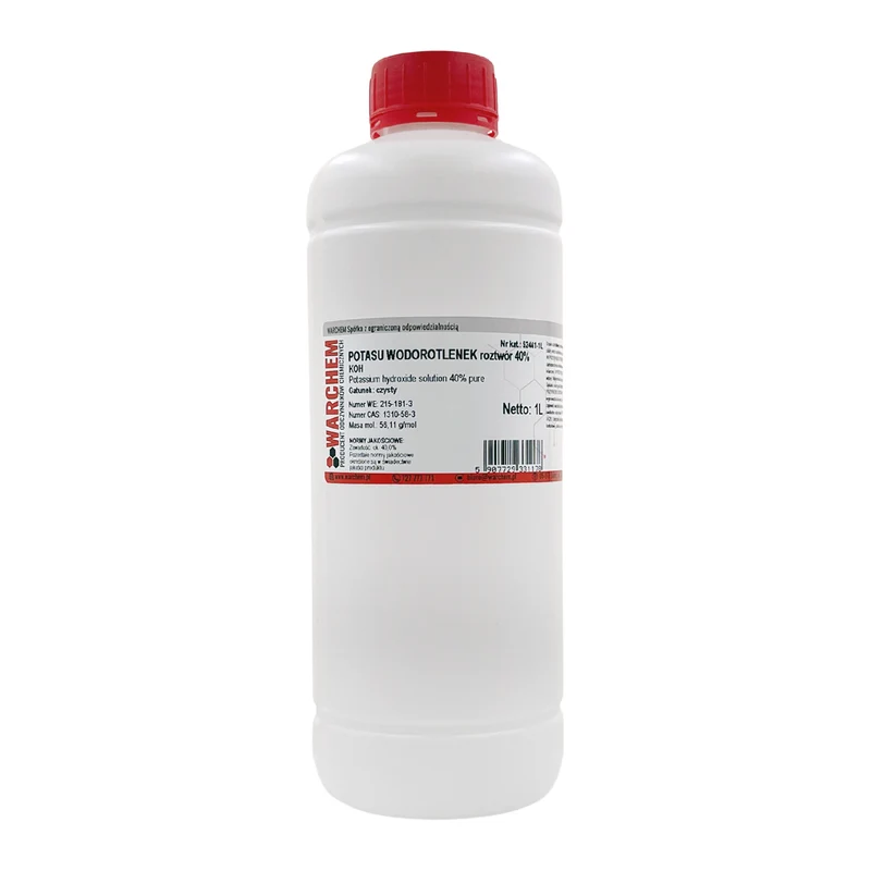 POTASSIUM HYDROXIDE Lösung 40% - rein 1L WARCHEM