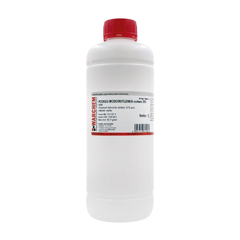 POTASSIUM HYDROTOXIDE Lösung 30% - rein 1L WARCHEM