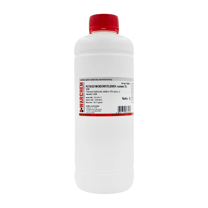 POTASSIUM HYDROXIDE Lösung 5% - CZDA 1L WARCHEM