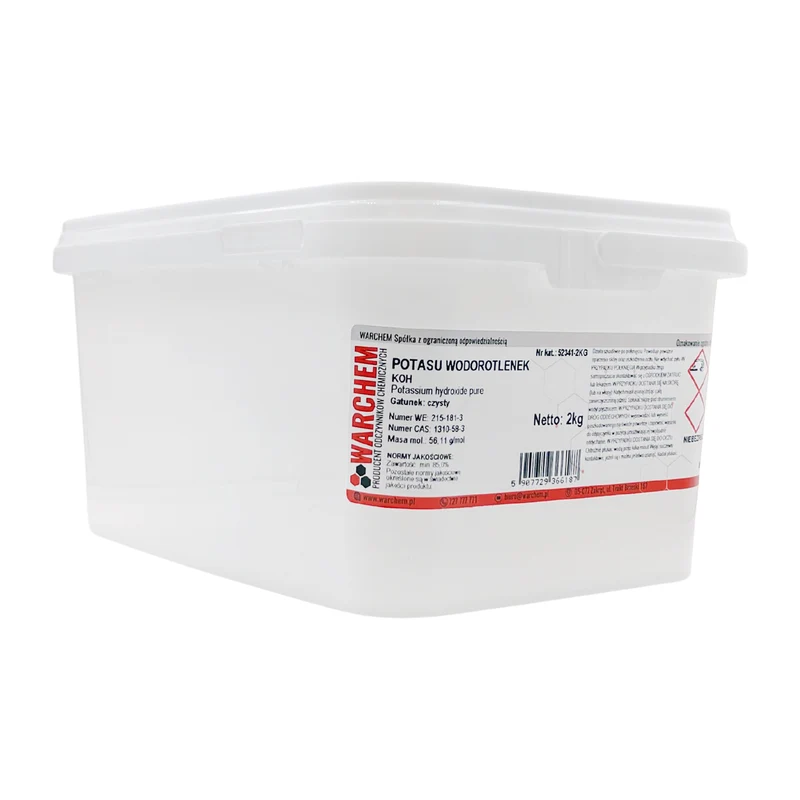 POTASSIUM HYDOTOXIDE - rein 2kg WARCHEM