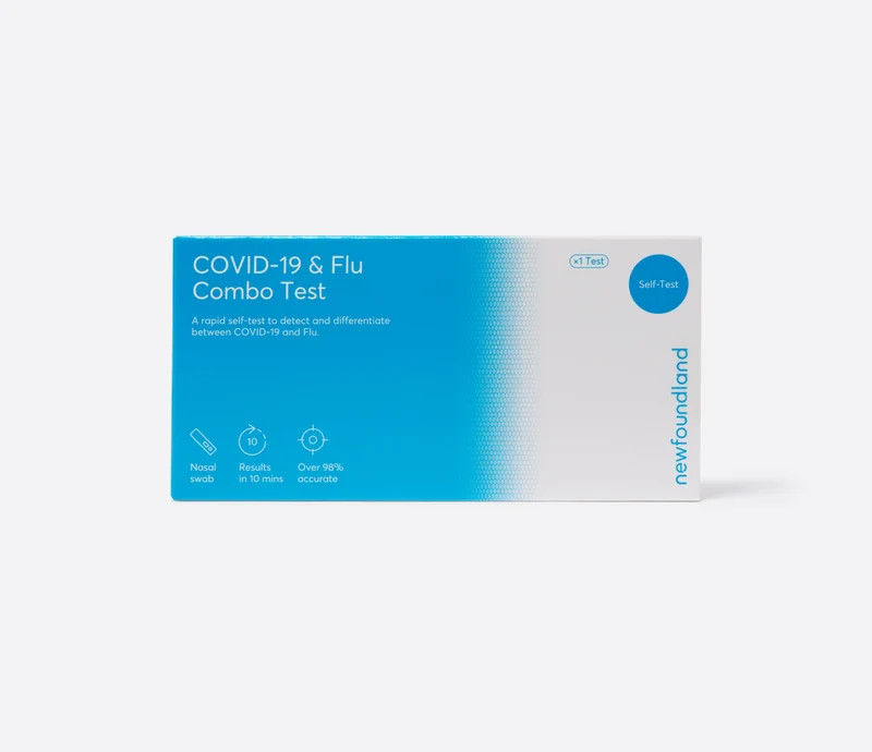 newfoundland CovidFlu Combo TKit 1pk