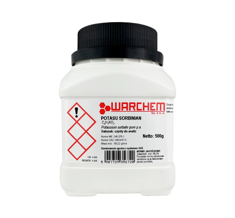 POTASSIUM SORBINATE - CZDA 500g WARCHEM